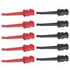 5 Sets Test Hook Welding Type Multimeter Mini Grabber Clips for Circuit Testing J.30007