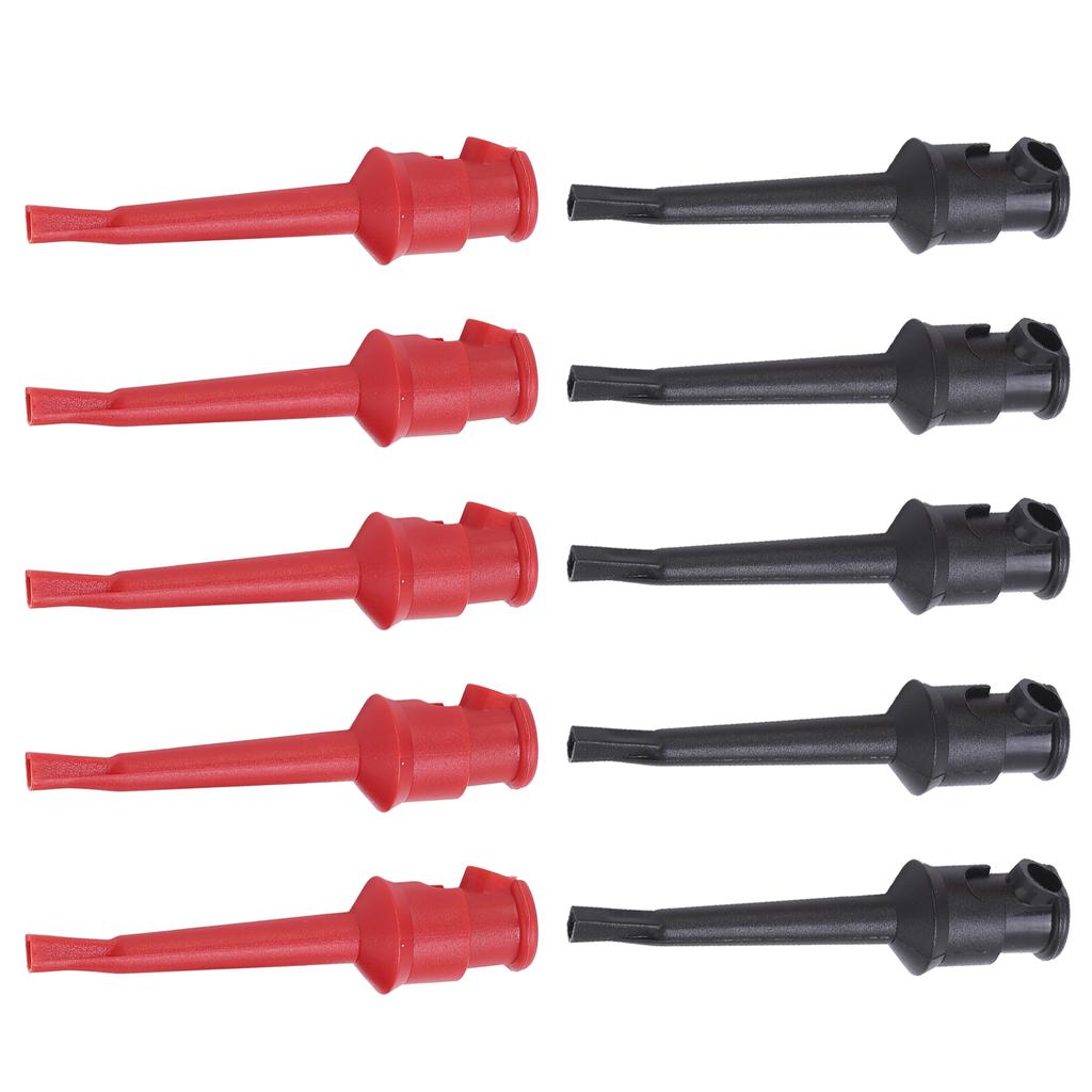 5 Sets Test Hook Welding Type Multimeter Mini Grabber Clips for Circuit Testing J.30007