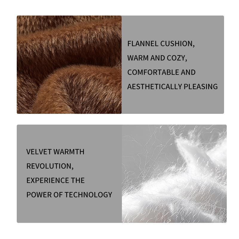 Car Flannel Booster Pad Seat Cover Plush Winter Cushion Warm For Opel Corsa Mokka Astra Cascada Adam Insignia Meriva Vectra WJ1