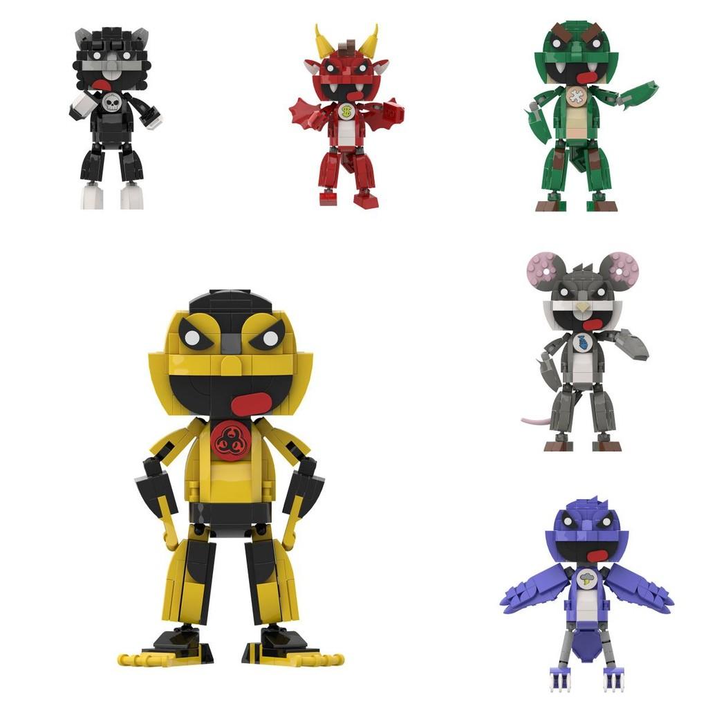 Poppy Playtime Chapter 4 Plastic Block Building Kids Diy Assembling Gift Toy