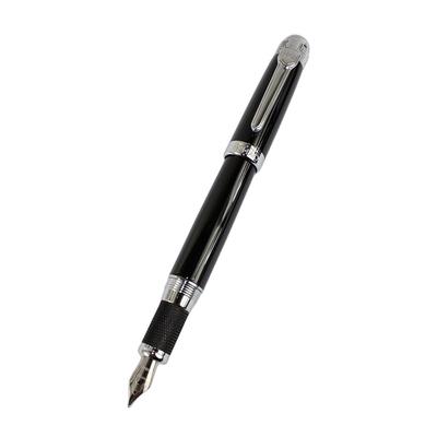 Продвинутая перьевая ручка Gullor Jinhao189 Noble Black со средним пером 18KGP