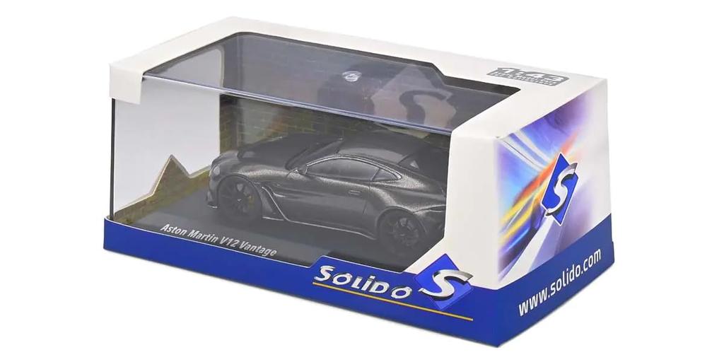 Kyosho SOLIDO Aston Martin Vantage V12 2023 Готовая модель S4314102 1/43 (Серый)