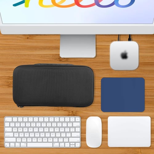 The Musiin Premium Mac Case with strap provides ultimate protection. Compatible with the 2024 Mac Mini M4/Mac Mini M4 Pro case, it's perfect for trave