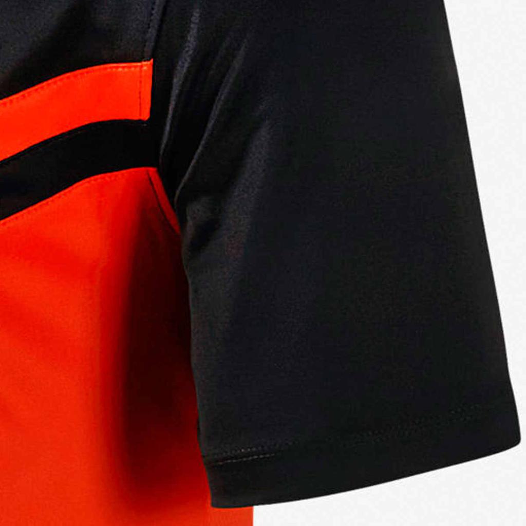 Nike T Shirts Men's Orange Crew Neck Moderate