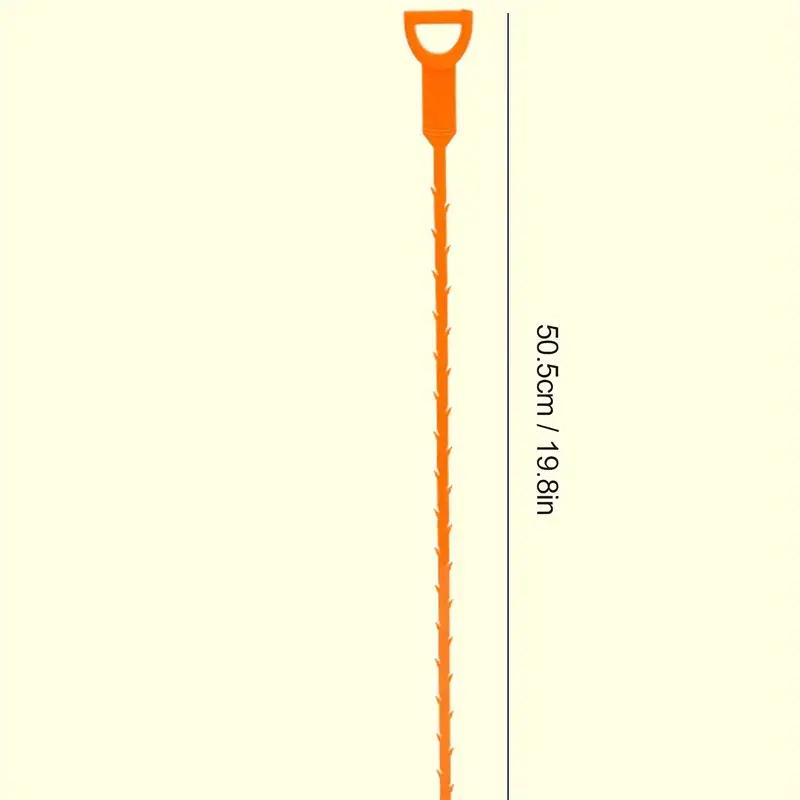 1pc 52CM Hair Drain Clog Remover, Sewer Hair Catcher, Pipe Dredging Tool, Drain Hair Remover Tool For Sewer, Kitchen Sink, Bathroom Tub