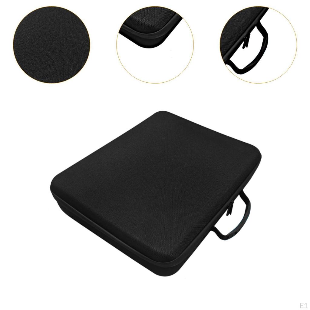 Чехол для переноски мини-тарелок, сумка для хранения с твердой оболочкой и гладкой молнией, компактный, универсальный, ударопрочный