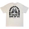 Architects Unisex Adult Whiplash Who Gives A Fuck Back Print T-Shirt