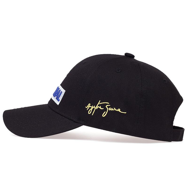 Новая бейсболка Ayrton Senna Racer Fashion с вышивкой, для улицы, защита от солнца, командная бейсболка