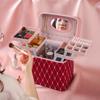 Интернет-знаменитость, портативная косметическая коробка для хранения, большая вместительная сумка, высококачественная коробка для вышивки ногтей