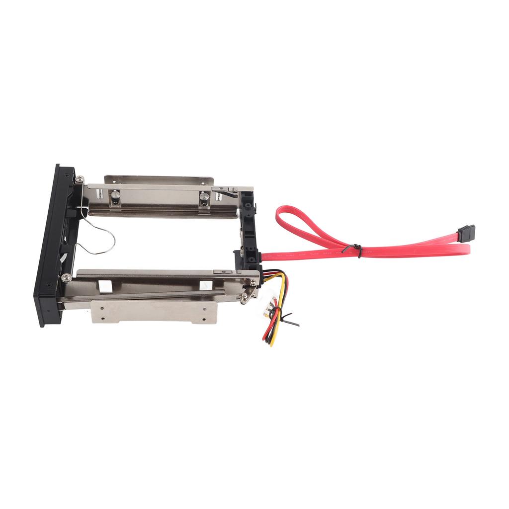 Internal SATA Hard Drive Adapter Stainless Steel Support SATA II Hot Swap 3Gbps 5.25 Trayless