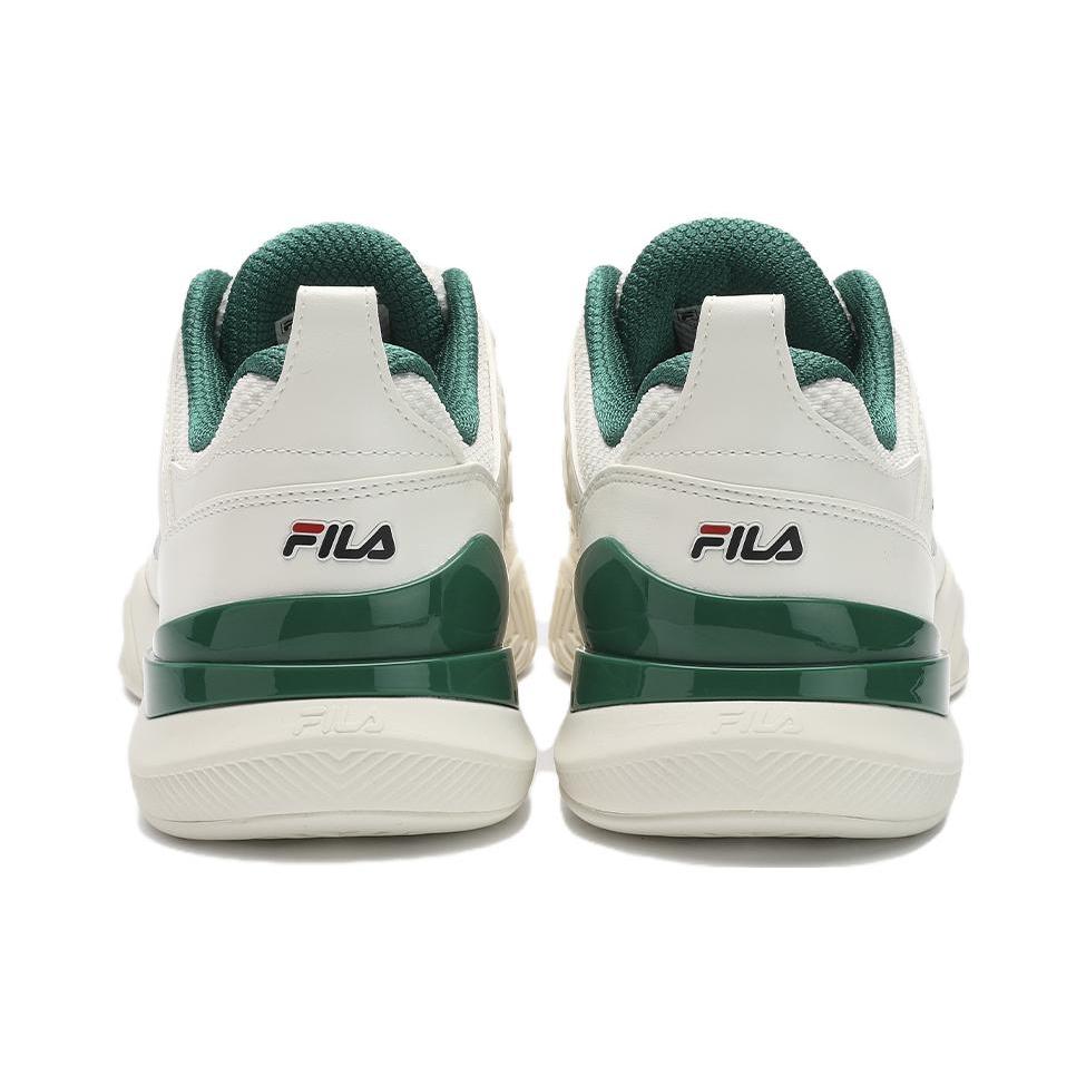 Fila SPEED SERVE Текстиль, Искусственная кожа Дышащее Покрытие Поддержка Низкий верх Теннисные кроссовки Мужские Белый Зеленый A12M411501FSW