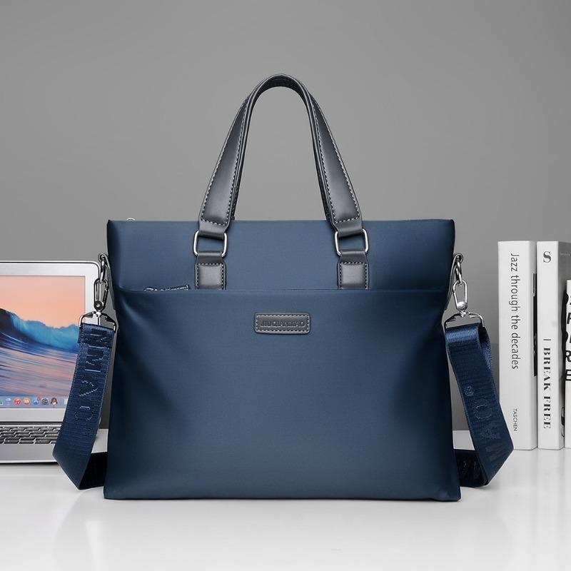 Новый Портативный Оксфордский Мужской Портфель Бизнес Большой Вместимости Сумка для Ноутбука Наплечная Сумка Кроссбоди