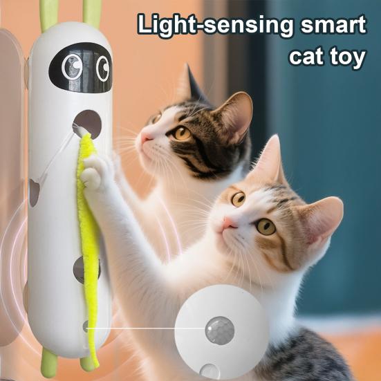 Игрушка для кошек с датчиком движения, интерактивное устройство для дразнения кошек