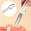 3-in-1 Watermelon Cutter Slicer Stainless Steel Watermelon Slicer Fork Cutter Tool Fruit Carving Tools Fruit Splitter Set
