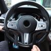 Наклейка на руль автомобиля из углеродного волокна подходит для BMW 3 серии X3 X4 X5 X6 X7 M5 G01 G02 G05 G07 M3 G80 G81 M4 G82
