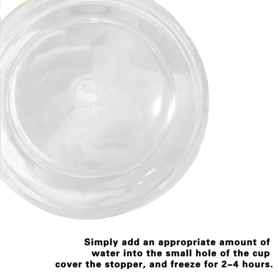 Пивная кружка с морозильной камерой, изолированная ручкой, морозные охлажденные напитки, кубики льда не требуются, пластиковая морозильная камера для пинты