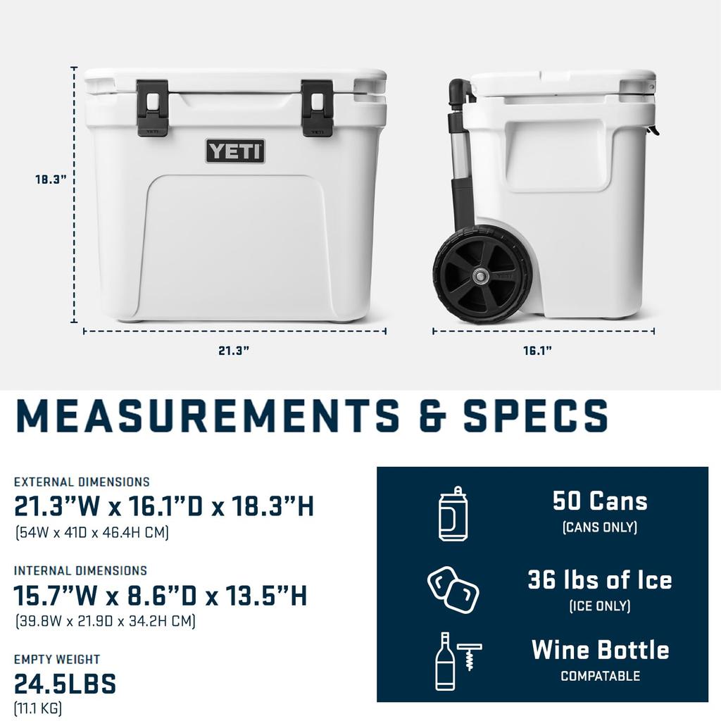 YETI Roadie 32 Wheel Cooler Charcoal