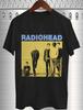 Редкий! Radiohead Тур 2025 Графическая Базовая Черная Унисекс Футболка Мужчины Женщины горячая новая Унисекс Футболка