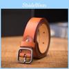 Waist Leather Elegant Belt Women Slim Design Simple Buckle Formal Casual Use