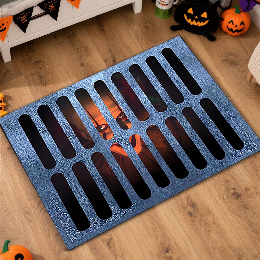 Ажурный декоративный ковер 3D Визуальный Трехмерный придверный коврик для входа