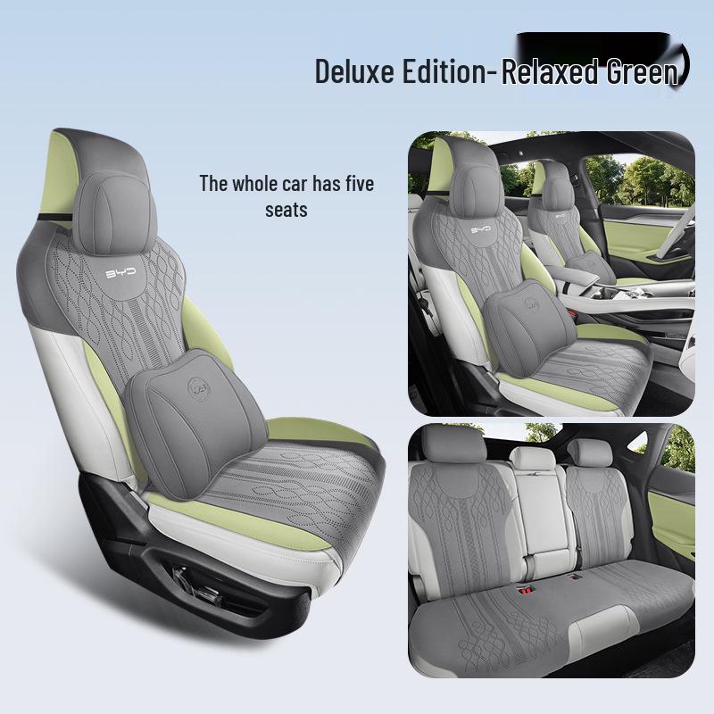 Всесезонная специальная подушка на сиденье автомобиля с полуобхватом для Yuan UP