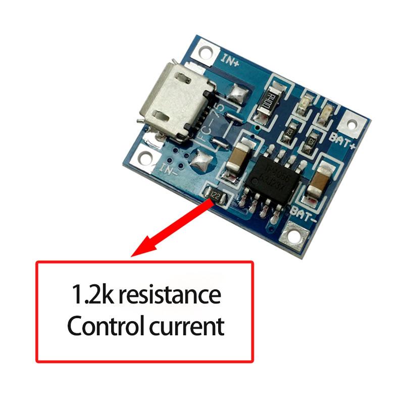 Type-c/Micro/Mini USB 5V 1A 18650 TP4056 Модуль зарядного устройства для литиевой батареи Зарядная плата с защитой