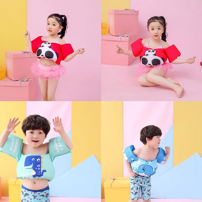 Детский плавающий рукав с плавающим кольцом, защитный спасательный жилет, детское оборудование для плавания