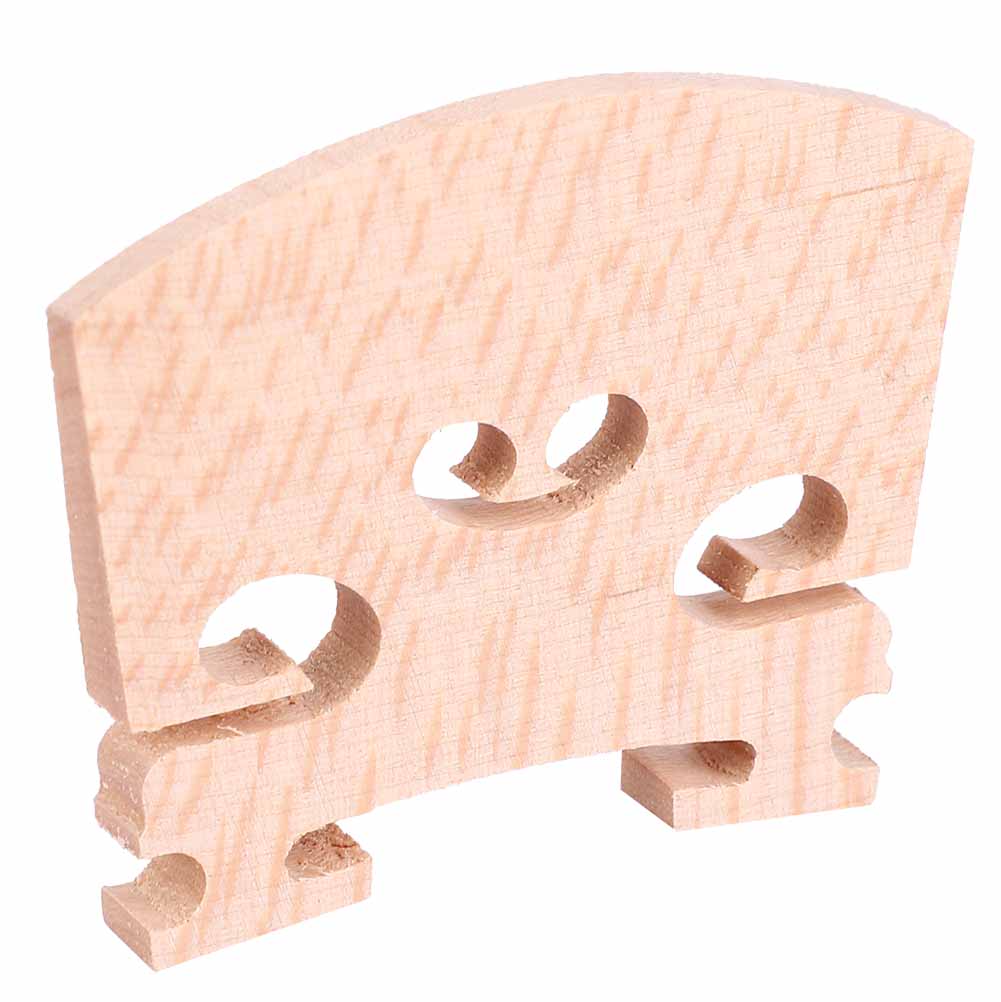 5 Pcs Premium Maple Wooden Violin Bridge Violin Accessory Part for Instrument Learner(1 8)