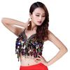 Belly Dance Bras Sequined Beaded Tops Dancing Costume Fringe Costume