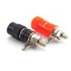 4 мм красная и черная розетка типа «банан», профессиональная переплетная клемма, разъем для усилителя, никелированный разъем