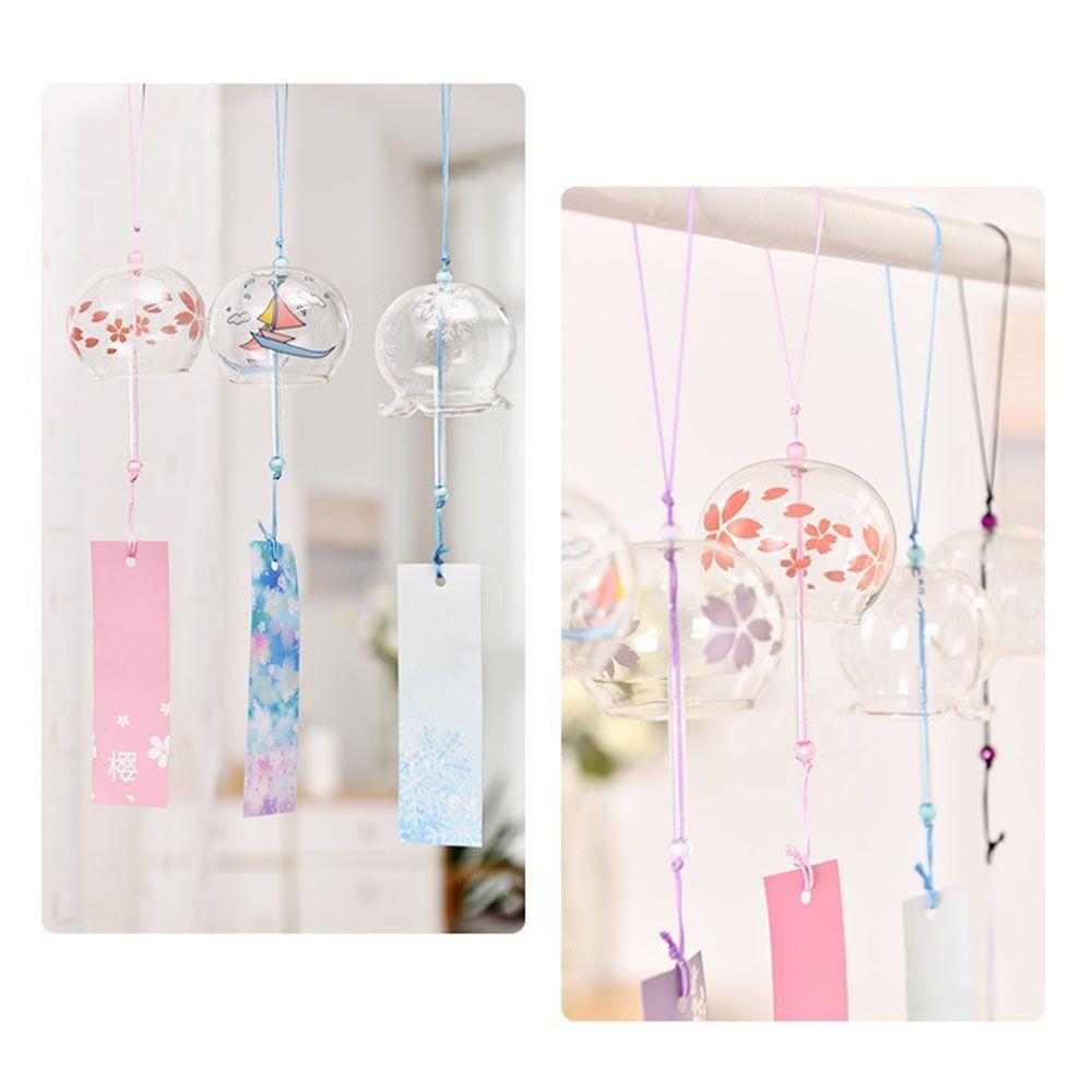 Creative Garden Pendant Handmade Wind Bell Window Ornament Hanging Blessing Bell Wind Chimes