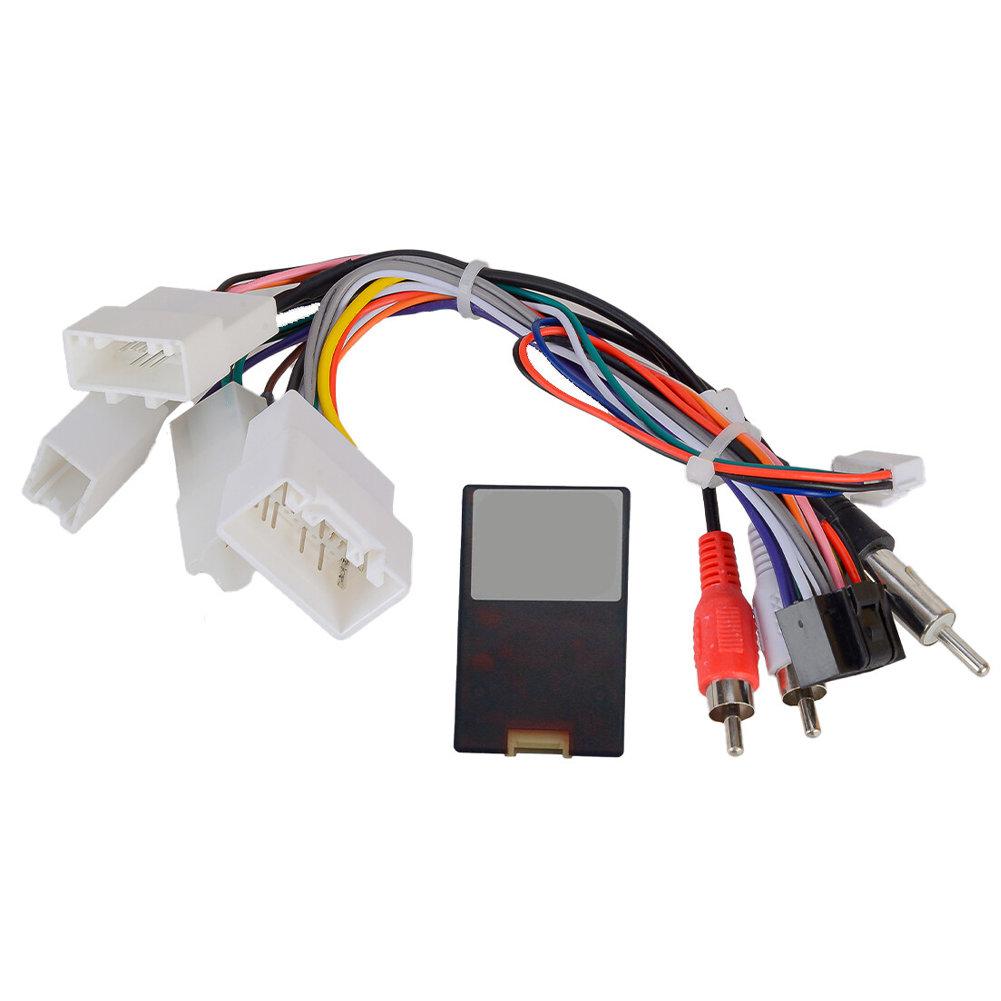 12V Black Navigation Power Cable Protocol Box For Toyota08-13 For Lexus330/350 Replacement Car Accessories