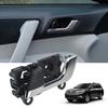 For Toyota Highlander 2008-2013 Car Interior Door Handle Silver Left Front Driver Side Primed with Door Lock Button Accessories