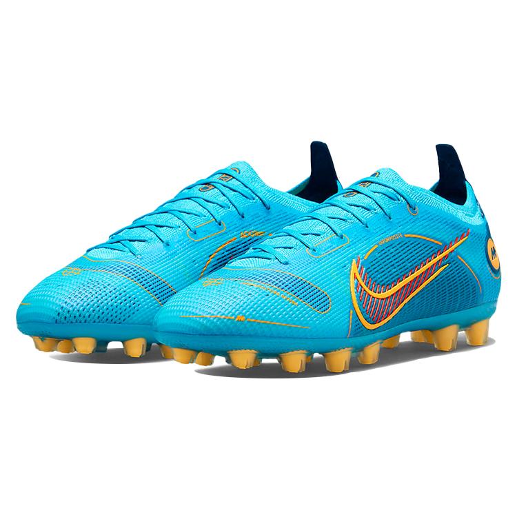 Nike Футбольные бутсы Mercurial Vapor 14 Elite Hg для твердого грунта Синие DJ2836-484