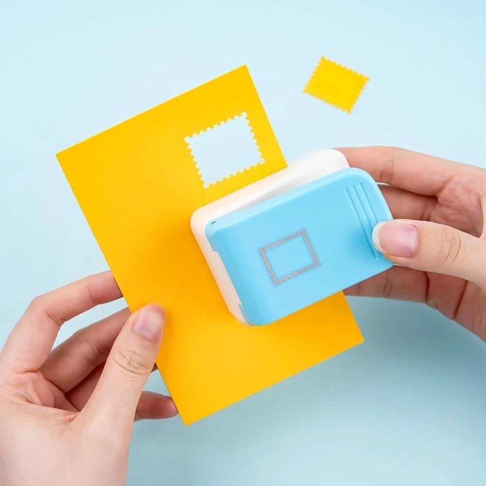 Labor Saving Stamp Border Punch 2.87x2.39cm Stamp Shape Hole Punch Toothed Puncher Embosser  Craft