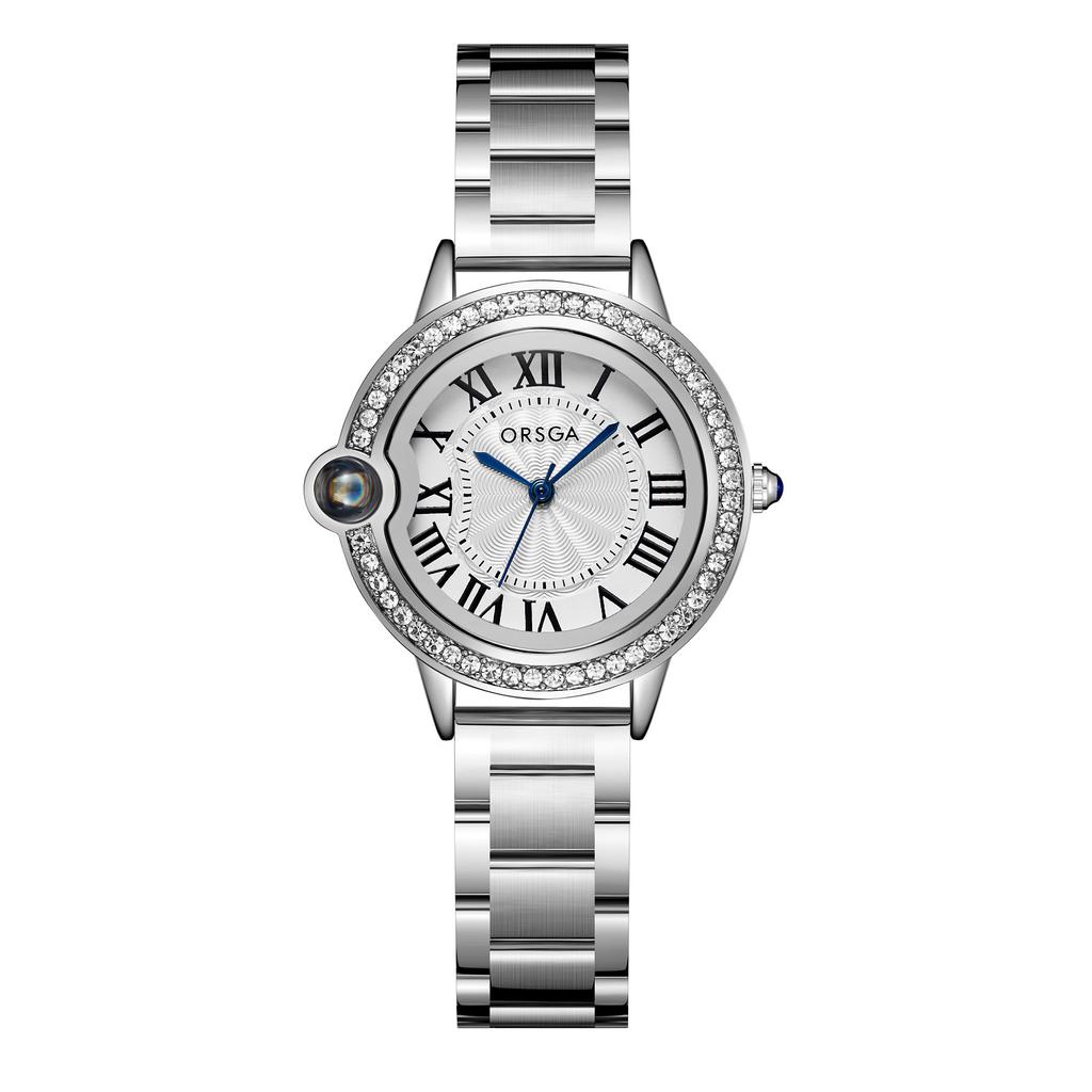 Роскошные часы для женщин 2025 Женские часы Женские модные часы Часы Женские из нержавеющей стали Женские наручные часы Montre Femme