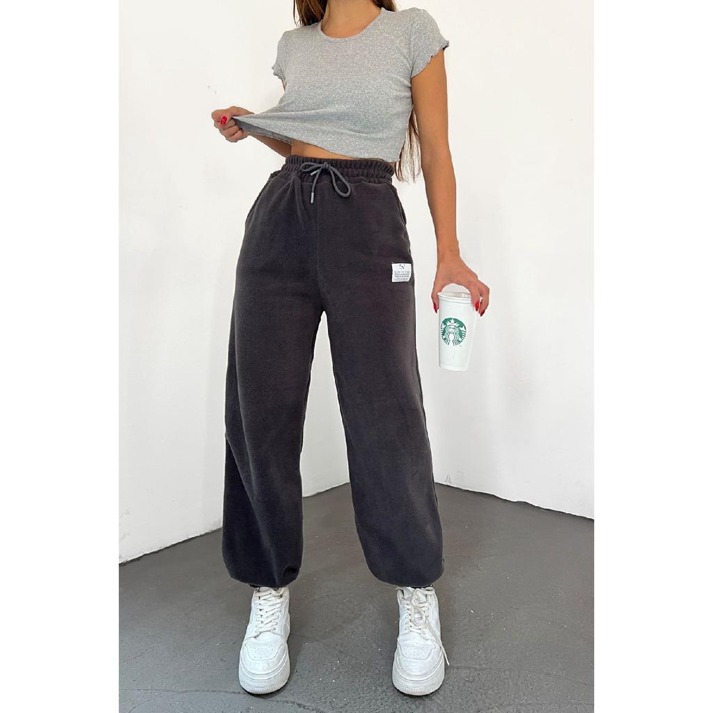 Women's Arrasit Winter Thick Polar Fabric High Waist Jogger Tracksuit Six