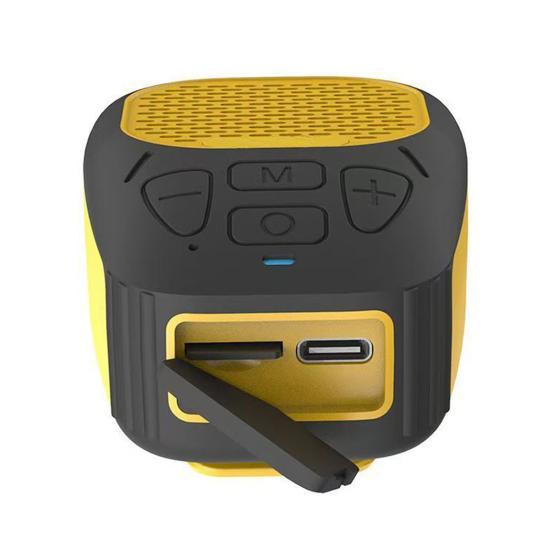 Носимая Bluetooth-совместимая колонка Clear Sound IP56 Водонепроницаемая универсальная магнитная клипса беспроводная портативная колонка