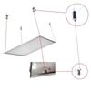 Suspension Ceiling Light Panel lights Lamp Sling Wire Accessory Kit Led Panel Hanging Steel Rope
