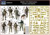 Master Box American 4 Active Infantry Military Dog Afghan War Search Unit Plastic Model MB35154 1/35 +