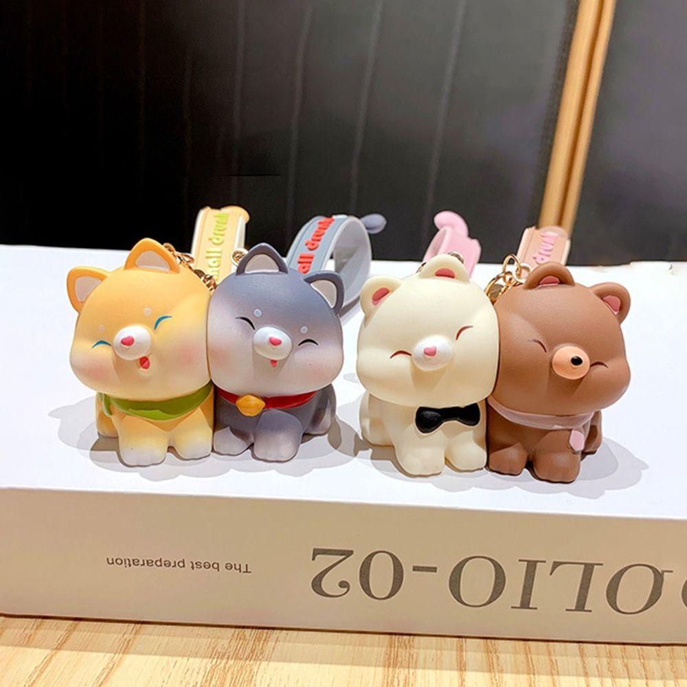 Милая собака Сиба-ину кукла брелок креативный рюкзак кулон брелок студент