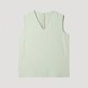 [She S miSS] V Neck SleeVeleSS blouSe Swwblp22030 Ln