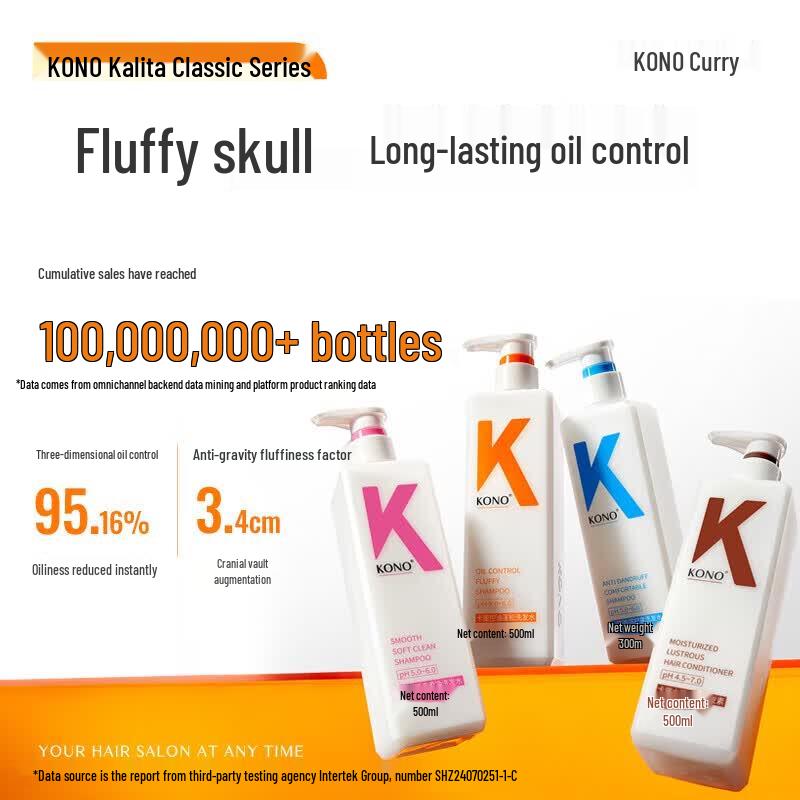 KONO Anti-Dandruff & Smooth Cleansing Shampoo Set