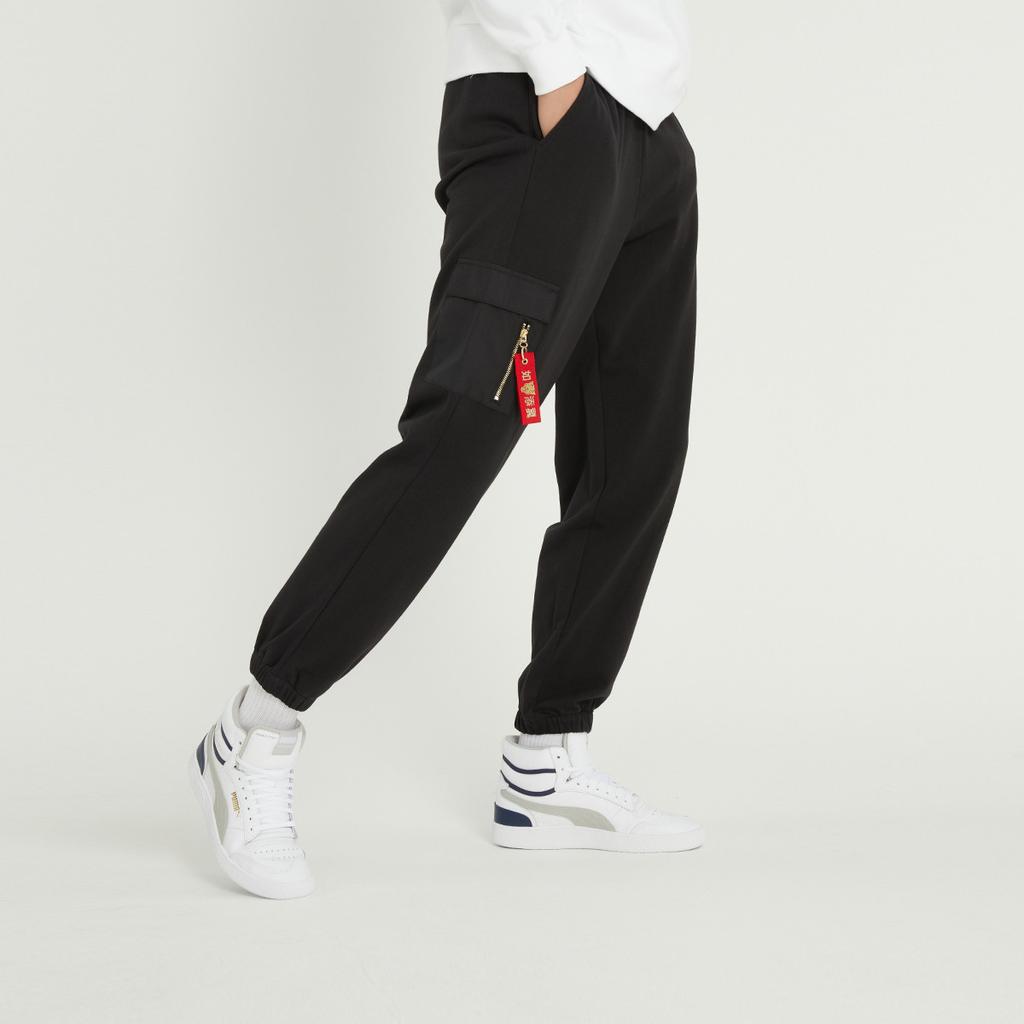 Puma Сплошные джоггеры на шнурке, мужские брюки, черный 536575-01