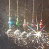 Ball Crystal Chandelier Decor Light Catcher Reflective Bead Rainbow Prisms Pendant Sun Catcher
