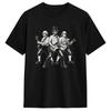 Abraham Lincoln Playing Guitar 250th Anniversary 4th Of July Tshirt Harajuku Tshirts Shortsleeve Streetwear Tops Oversize