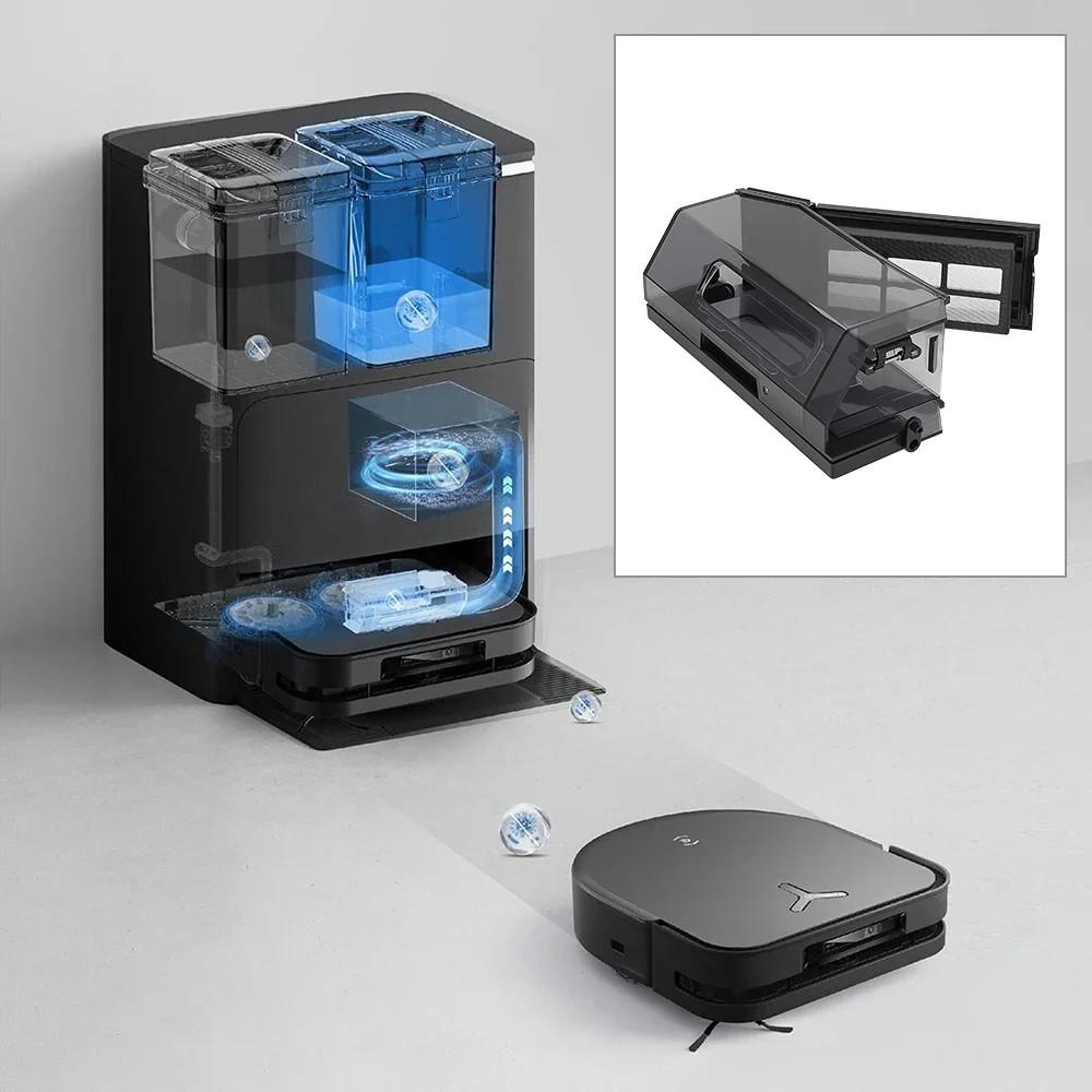 Dust Box Dustbin For Ecovacs Deebot X5 / X5 Pro / X5 Omni / X5 Pro Omni / X5 Pro Plus / X5 Pro Ultra Robot Vacuum Cleaner Accessory