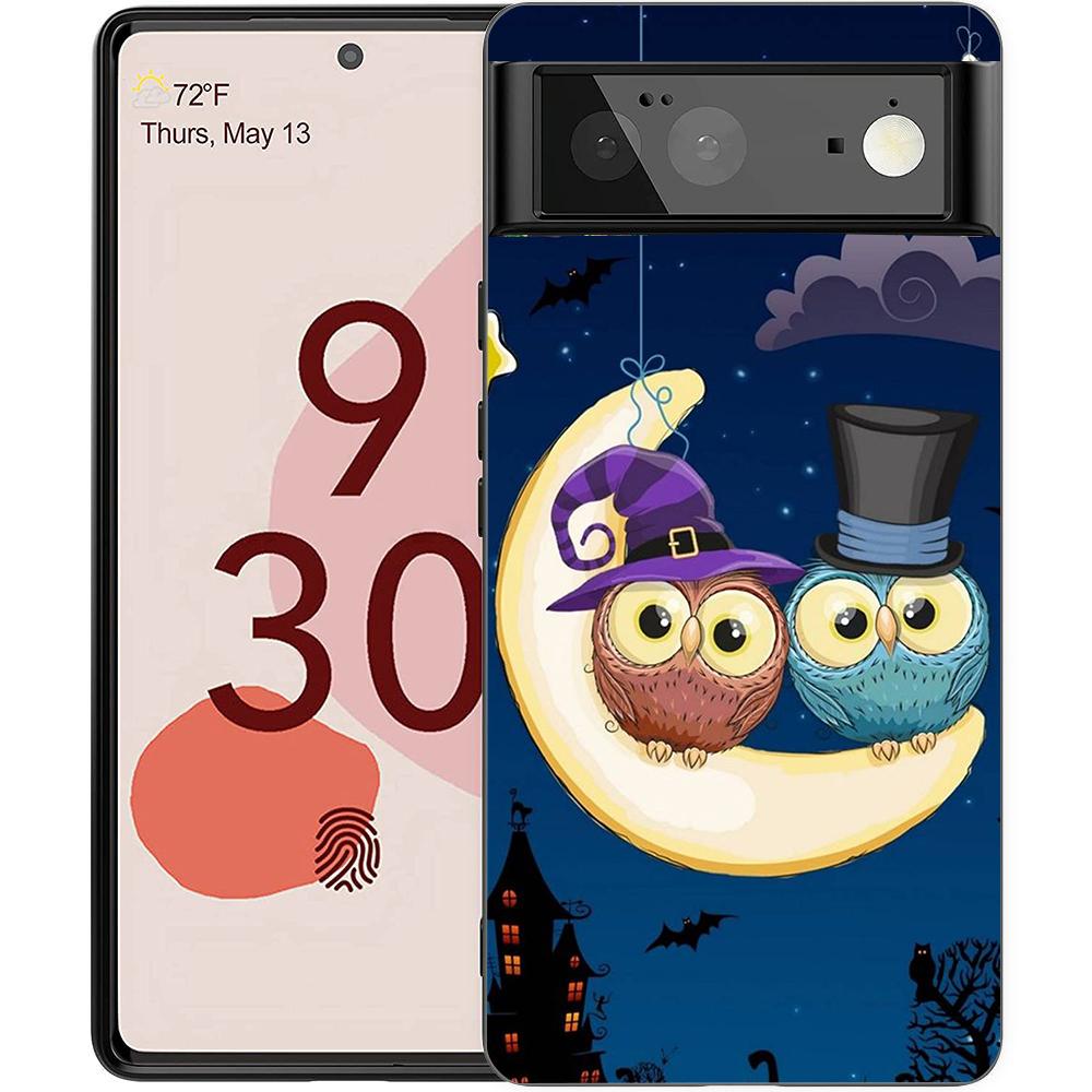 Милый мультяшный чехол-накладка с совой для Google Pixel 8 7 6 7A 6A Pro 5G, противоударный, силиконовый, мягкий, 9 Pro XL 8 Pro 5G, чехол-сумка