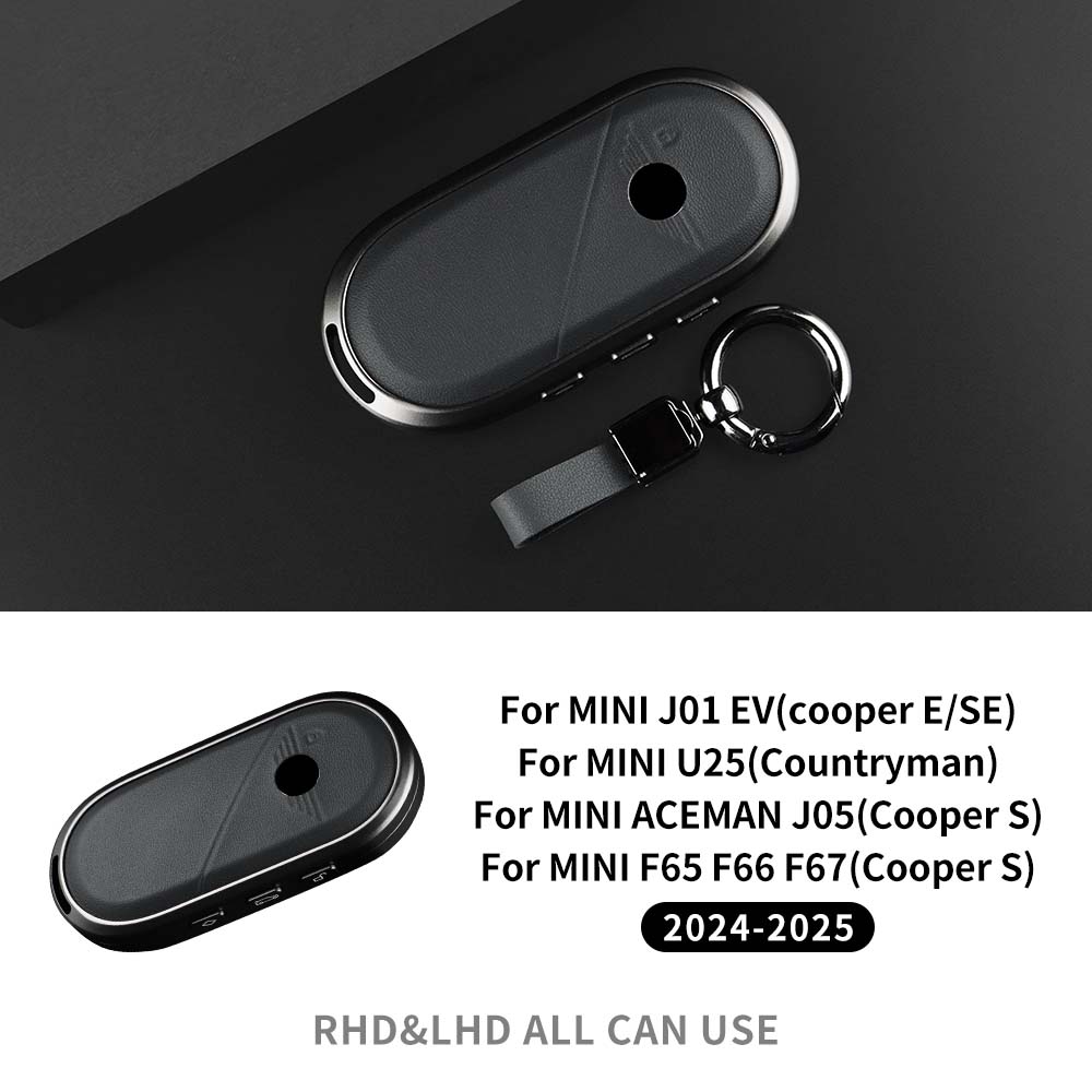 Car Remote Key Case Cover for MINI Cooper Countryman U25 J01 J05 F65 F66 2024-2025