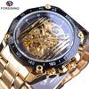 Forsining Luxury Steampunk Dial Men Creative Automatic Mechanical Wrist Watch Military Sport Design